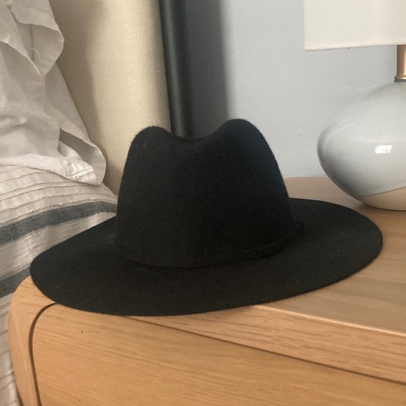 J.Crew black wool hat